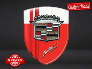 Cadillac Pegatina Banner Auto Máximo Estilo Moderno Pro Resistente ST
